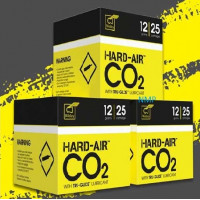 Hard Air CO2 12 gram 12g Cartridges for Air Guns Precision Made Co2 Propellant with added Webley TRU-GLIDE lubricant from Webley Box of 500